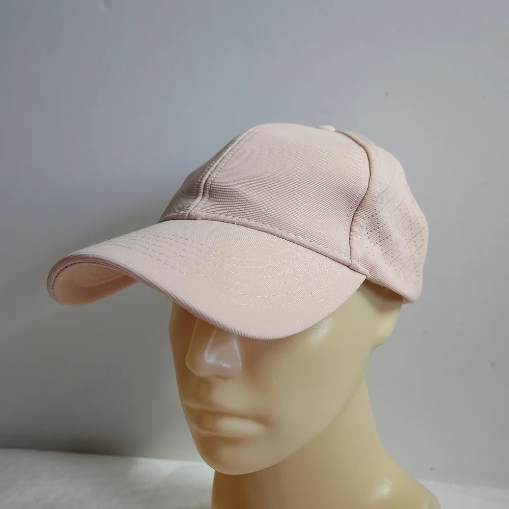 Gaiam Wander Breathable Geo Blush Pink Baseball Hat Cap